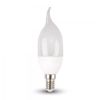 Ampoule led Flamme  E14  6W Blanc chaud