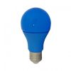 Bombilla LED E27 9W Azul