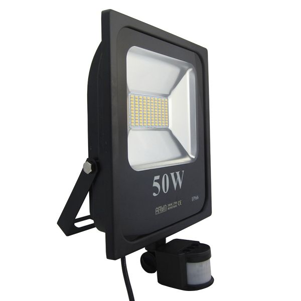 Projecteur LED 50W détecteur de mouvement