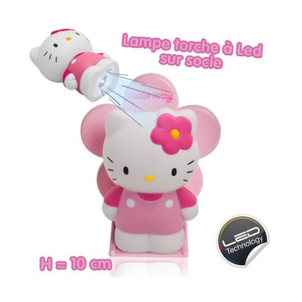 Lampe de poche led Hello Kitty