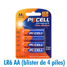 AA LR6 Ultra Alcalinas PKCell 1.5 V