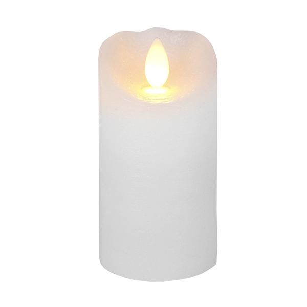 LED candle light Wax GLOW flickering Flame 10cm