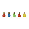 Garland decorative 5 colored bulbs