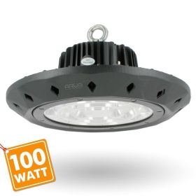 Gammelle suspension industrielle HIGH BAY UFO 100W IP65