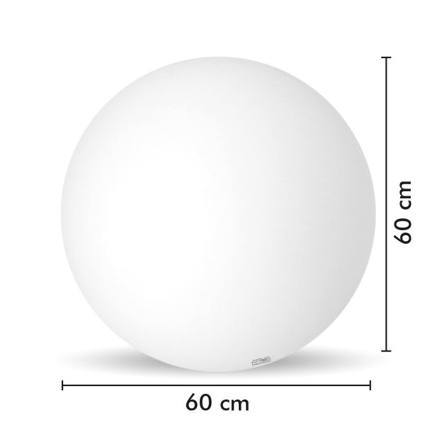 La bola de luz de 60 cm, recargable, flotante
