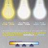 E27 LED bulb filament 4W smoked Glass dimmable