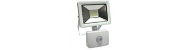 LED motion detector projector