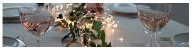 Battery-powered LED garland