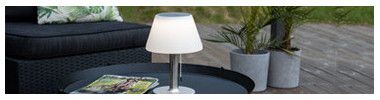 Solar table lamp