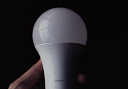 Why does an LED bulb stay lit?