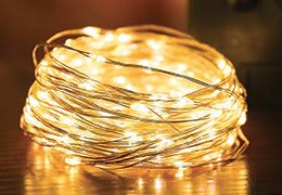 Solar garlands: energy saving, ease of installation and decorative impact